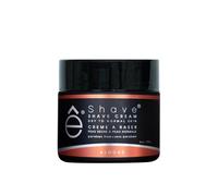 La crema de afeitar de Eshave para hombres 4 oz de almendra evita la irritacin de afeitar y la quemadura de afeitar genera una rica espuma para un a