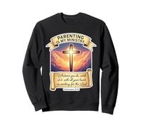 La crianza Cristiana es mi Ministerio Día del Padre Papá Dios Sudadera