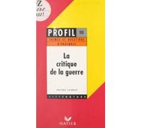La Critique De La Guerre (ebook)