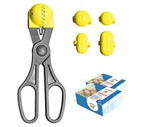 La Croquetera Multiusos Color Amarillo-4 moldes Intercambiables para masas + Pack conservación-100% español : Patentado y Fabricado en España, 1 utensilio + 40 bandejas