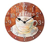 La Crosse Technology 404 - 2631 C 12 "Redondo café Decor Reloj de Pared analógico