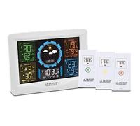 La Crosse Technology WS6304 - Estación meteorológica colorida (3 sensores), color blanco