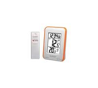 La Crosse Technology - WS6810 Estación de temperatura interior/exterior - Naranja