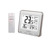 La Crosse Technology WS6811 - Estación de temperaturas con alertas de temperatura exterior, color marrón