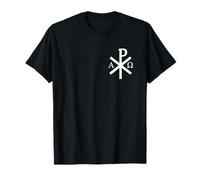 La Cruz Chi-Rho Corazón - Símbolo De Jesucristo - v2 Camiseta