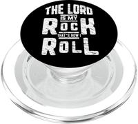 La cruz de Jesús, El Señor es mi roca, el corazón de Estados Unidos, ARTE EN LA PARTE POSTERIOR PopSockets PopGrip para MagSafe