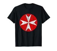 La Cruz de Malta vintage Camiseta