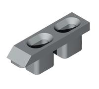La cruz DS GAU01234 - Pasador de aluminio gris
