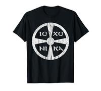 La Cruz ICXC NIKA - Símbolo De Jesucristo - v2 vintage Camiseta