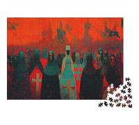 La Cuarta Cruzada Rompecabezas para Adultos || 38x26cm/1000pcs Juegos Educativos De Decoración del Hogar