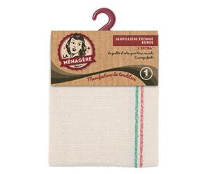 La - Cubertería fregona esponja crudo L extra 50 x 60 cm - - Juego de 3