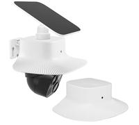La cubierta de lluvia para cámara solo es compatible con Eufy Security SoloCam S340, parasol protector contra la lluvia, cubierta protectora para cámaras de seguridad, fácil de instalar