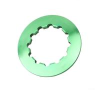 La cubierta del volante para bicicleta de carretera utiliza material de aleación de aluminio para equilibrar la fuerza, el peso y la protección para las necesidades rutinarias de ciclismo (verde)