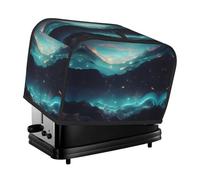 La cubierta para tostadora Science Fiction Stars es adecuada para 2 cubiertas pequeñas para tostadoras con ranuras anchas y viene con un bolsillo de almacenamiento para satisfacer diversas necesidades