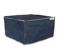 La cubierta perfecta contra el polvo, cubierta de nailon azul marino para impresora de etiquetas Primera LX910, cubierta antiestática e impermeable, dimensiones 43 cm de ancho x 43 cm de profundidad