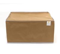 La cubierta perfecta contra el polvo, cubierta de nailon marrón para impresora HP Laserjet Enterprise M605dn, cubierta antiestática resistente al agua, dimensiones: 40 cm de ancho x 53 cm de