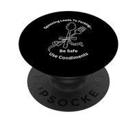 La Cuchara Conduce a condimentos de Uso de bifurcación PopSockets PopGrip Adhesivo