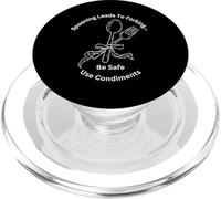 La Cuchara Conduce a condimentos de Uso de bifurcación PopSockets PopGrip para MagSafe