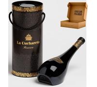La Cuchareta - Envío 24 h - Vino de Rioja de Alta Gama para Regalo - Artesanal - Botella 75 cl (75 cl, Tinto)