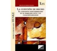 la cuestion de hecho