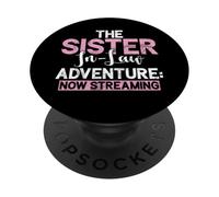 La Cuñada Aventura Ahora Streaming Sister in Law PopSockets PopGrip Adhesivo