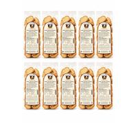 La Cuoca Pugliese - Friselline multicereales crujientes, friselline artesanales de Apulia, mezcla de cereales y harinas integrales, paquete de 300 g, especialidad de Apulia