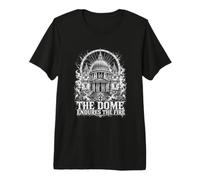 La cúpula soporta la Catedral de San Pablo de Fuego Camiseta Premium