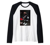 La Cura Live Robert Smith Foto de Andy Willsher Camiseta Manga Raglan