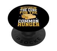 La Cura para el Burrito común del Hambre PopSockets PopGrip Adhesivo