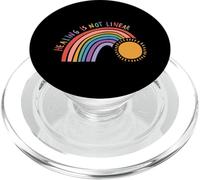 La curación no es la Salud Mental Lineal Conciencia Arco Iris PopSockets PopGrip para MagSafe