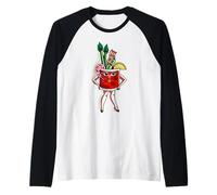La Dama Bloody Mary Camiseta Manga Raglan