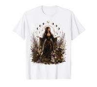 La Dama de la Luna Witch Season Cottagecore Witchy Aesthetic Camiseta gráfica económica