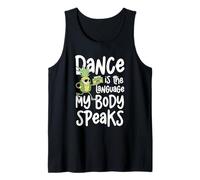 La danza es el idioma que mi cuerpo habla divertido Camiseta sin Mangas
