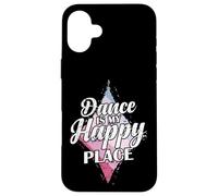 La danza es mi lugar feliz Carcasa para iPhone 16 Plus