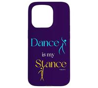 La danza es mi postura Salmo 149 Adoración cristiana Alabanza Bailarina Carcasa para iPhone 15 Pro