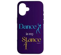 La danza es mi postura Salmo 149 Adoración cristiana Alabanza Bailarina Carcasa para iPhone 16