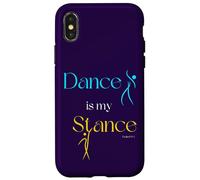 La danza es mi postura Salmo 149 Adoración cristiana Alabanza Bailarina Carcasa para iPhone X/XS