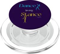 La danza es mi postura Salmo 149 Adoración cristiana Alabanza Bailarina PopSockets PopGrip para MagSafe