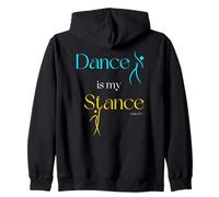 La danza es mi postura Salmo 149 Adoración cristiana Alabanza Bailarina Sudadera con Capucha