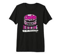 La decoración de Pasteles es mi pasión para Hornear Vibraciones para panaderos Camiseta Premium