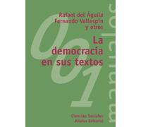 La democracia en sus textos: 001 (El libro universitario - Manuales)