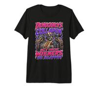 La Democracia está colapsando, Pero Estos Salchichas se abofetean Camiseta Premium