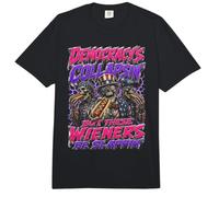 La Democracia está colapsando, Pero Estos Salchichas se abofetean Comfort Colors Adult Heavyweight T-Shirt