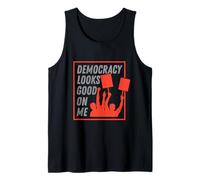 La Democracia me Queda Bien Camiseta sin Mangas