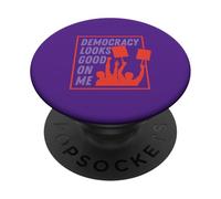La Democracia me Queda Bien PopSockets PopGrip Adhesivo