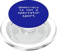 LA Democracia NO ES UN Deporte Espectador PopSockets PopGrip para MagSafe