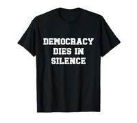 La Democracia Vintage Muere en Silencio Mantener la Democracia en Estados Unidos Camiseta