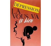 La dépression vous va si bien: Dessins Uniques pour le Stress et l'Anxiété | Motifs Mandalas, Fleurs| Grand Format pour Art-Thérapie et Détente | Idée Cadeau Femme et Homme