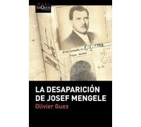 La desaparición de Josef Mengele (MAXI)