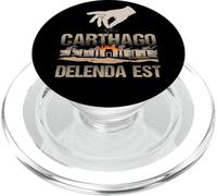 La destrucción de Cartago es una Historia Divertida PopSockets PopGrip para MagSafe